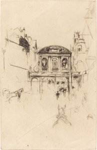 Temple Bar av James Abbott McNeill Whistler