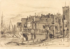 Thames polis av James Abbott McNeill Whistler