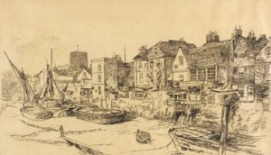 "Adam och Eva", Old Chelsea av James McNeill Whistler