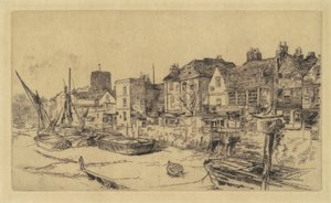 "Adam och Eva", Gamla Chelsea av James Abbott McNeill Whistler