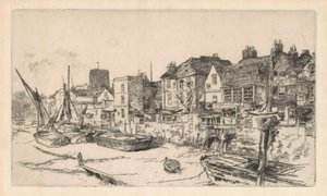"Adam och Eva", Gamla Chelsea av James Abbott McNeill Whistler