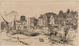 "Adam och Eva", Gamla Chelsea av James Abbott McNeill Whistler