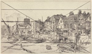 "Adam och Eva", Gamla Chelsea av James Abbott McNeill Whistler