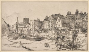 ”Adam och Eva”, Old Chelsea av James McNeill Whistler