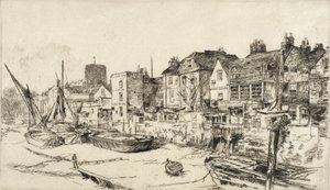 "Adam och Eva", Old Chelsea av James McNeill Whistler