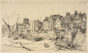 "Adam och Eva", gamla Chelsea av James McNeill Whistler
