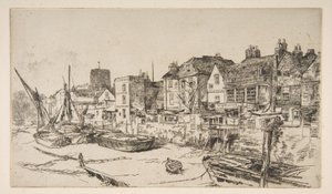 "Adam och Eva", Old Chelsea av James McNeill Whistler
