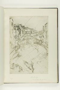 The Bridge, Santa Marta av James McNeill Whistler