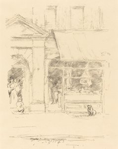 Slaktarens hund av James Abbott McNeill Whistler