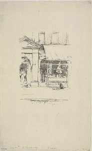 Slaktarens hund av James McNeill Whistler