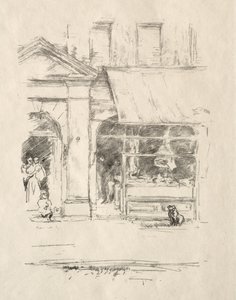 Slaktarens hund av James McNeill Whistler