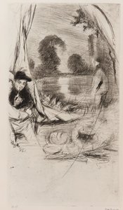 Lägret av James Abbott McNeill Whistler