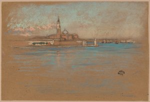 Kyrkan San Giorgio Maggiore av James McNeill Whistler