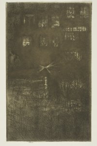 Danshuset: Nocturne av James Abbott McNeill Whistler