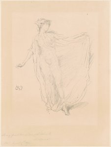 Den dansande flickan av James Abbott McNeill Whistler