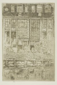 Den broderade gardinen av James Abbott McNeill Whistler