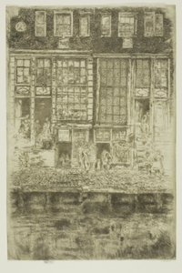 Den broderade gardinen av James McNeill Whistler