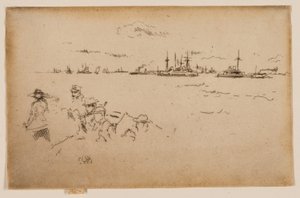 Flottan: Övervakare av James Abbott McNeill Whistler