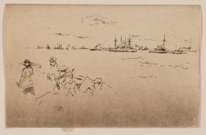 Flottan: Övervakare av James Abbott McNeill Whistler