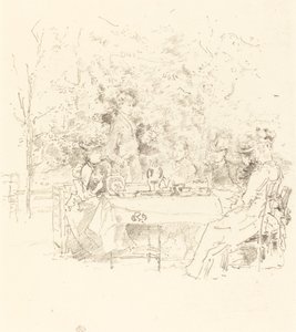 Trädgården av James Abbott McNeill Whistler