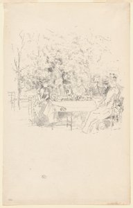 Trädgården av James Abbott McNeill Whistler