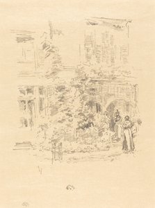 Trädgårdsverandan av James Abbott McNeill Whistler