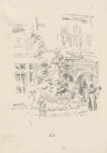 Trädgårdsverandan av James Abbott McNeill Whistler