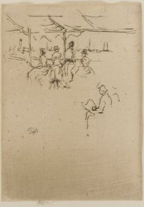 Landningsplatsen, kor av James Abbott McNeill Whistler