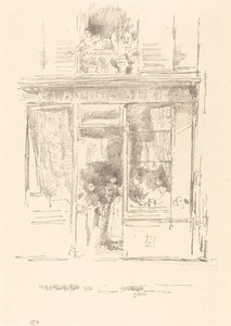 The Laundress: "The Laundress of Place Dauphine" av James Abbott McNeill Whistler