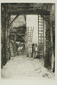 Lime-brännaren av James Abbott McNeill Whistler