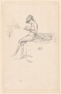 Den lilla nakenmodellen, Reading av James Abbott McNeill Whistler