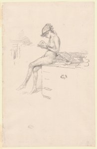 Den lilla nakenmodellen, Reading av James Abbott McNeill Whistler