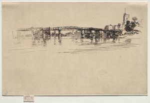 The Little Putney, nr 1 av James McNeill Whistler