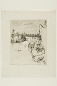 Den lilla Rotherhithe av James Abbott McNeill Whistler