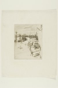 Den lilla Rotherhithe av James Abbott McNeill Whistler