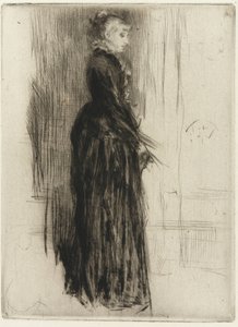 Den lilla sammetsklänningen av James Abbott McNeill Whistler