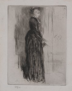 Den lilla sammetsklänningen av James McNeill Whistler