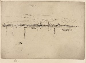 Lilla Venedig av James Abbott McNeill Whistler