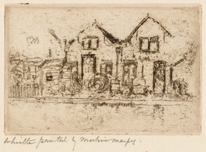 Den lilla hjulmakaren av James McNeill Whistler
