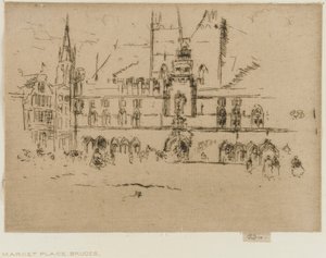 Marknaden, Brygge av James Abbott McNeill Whistler