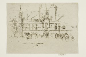 Marknaden, Brygge av James Abbott McNeill Whistler