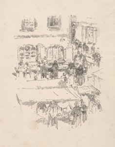 Marknadsplatsen, Vitre av James McNeill Whistler