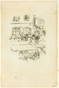 Marknaden, Vitre av James McNeill Whistler