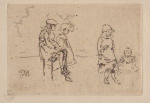 Barnen i Menpes av James McNeill Whistler