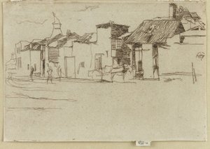 The Old Swan Brewery, Chelsea av James Abbott McNeill Whistler