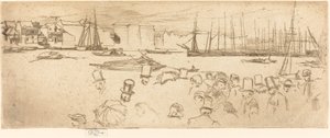 Penny Boat av James Abbott McNeill Whistler