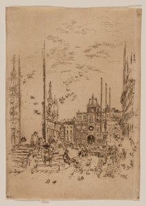 Piazzettan av James McNeill Whistler