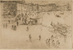 The Riva, nr 2 av James Abbott McNeill Whistler
