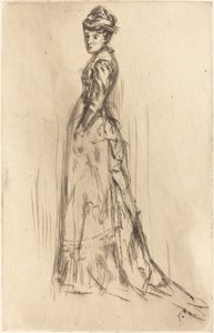 Sidenklänningen av James Abbott McNeill Whistler