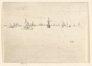 Tornskeppet, från Jubilee Set av James Abbott McNeill Whistler